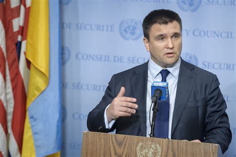 Foreign Minister of Ukraine Pavlo Klimkin to chair the United Nations ...