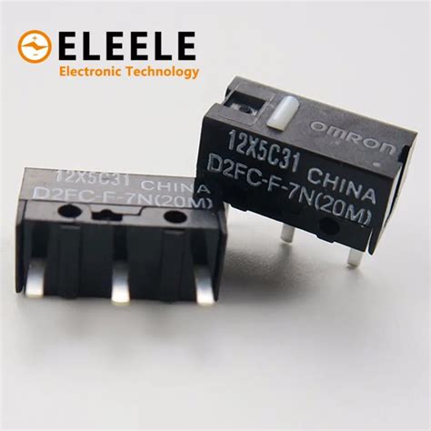 10PCS OMRON Micro Switch Microswitch D2FC F 7N For Mouse Button ...