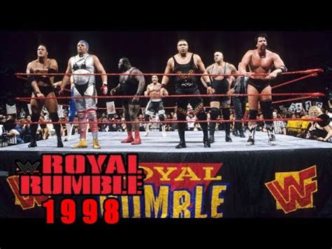 FULL MATCH - 1998 Royal Rumble Match: WWE Royal Rumble 1998 ...