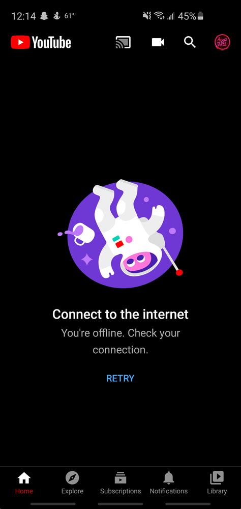 [QUESTION] vanced is saying that I have no internet connection. I ...