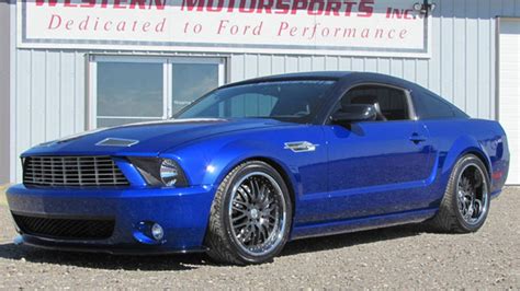 Your chance to purchase a Ford Mustang with the V12 heart of an Aston ...