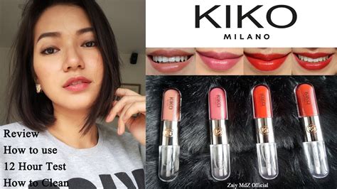 Kiko Cosmetics Lipstick Review | Makeupview.co