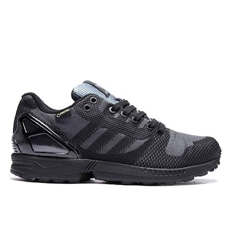 Adidas Originals ZX Flux Gtx Black/Black | Natterjacks