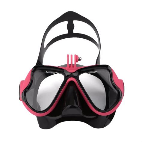 Professional Waterproof Underwater Diving Camera Mask Dive Face Scuba Snorkel Swimming Goggles ...