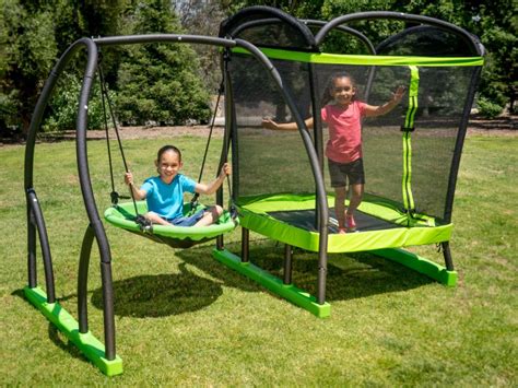 My First Trampoline w/ Saucer Swing Possibly Only $98 at Walmart - Hip2Save