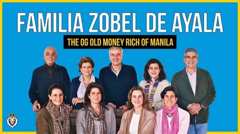 Zobel de Ayala Family: The OG Old Money Rich of Manila : r/Philippines