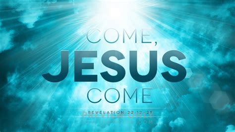 Come, Jesus Come - Title Graphics | Igniter Media