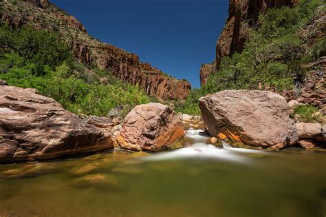 Cibecue Falls Photograph by Jon Manjeot