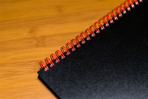 Black n’ Red Spiral Notebook Review | Fountain Pen Love