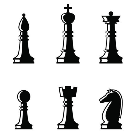 Best Bishop Chess Piece Illustrations, Royalty-Free Vector Graphics ...