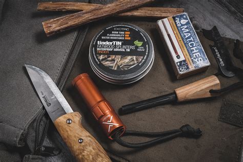 Bushcraft Fire Kit • Überleben, Exotac & UCO • Traditional & Modern