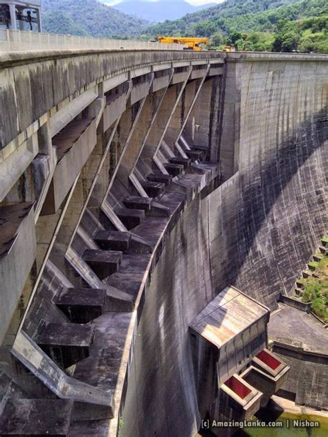 The Victoria Dam and the Reservoir | AmazingLanka.com