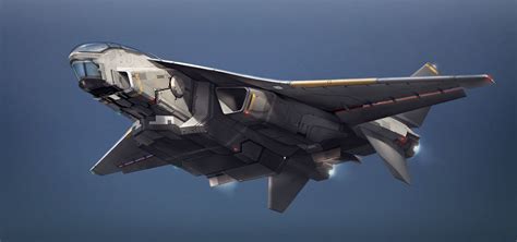 ArtStation - Transport plane design Final, Yi Wei | Space ship concept art, Plane design ...