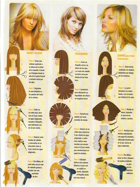 Photo: Hair Cutting Techniques, Hair Color Techniques, Hair Cut Guide, Hair School, Diy Haircut ...