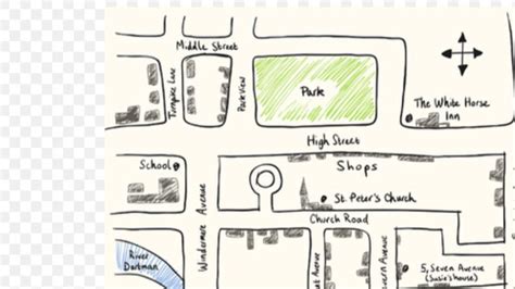 Draw a sketch map of the locality you reside in. Use colours and symbols to mark different areas ...