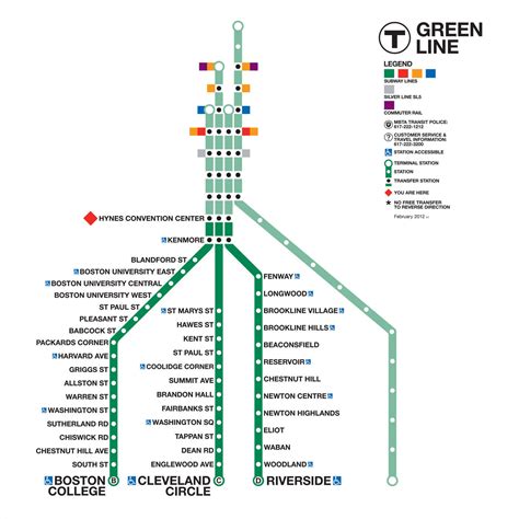 Boston Mbta Silver Line Map