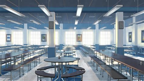 Anime School Lunchroom Wallpapers - Wallpaper Cave