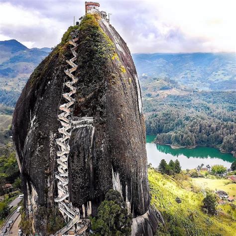 the Rock of Guatapé | Guatape, The rock, Old rock