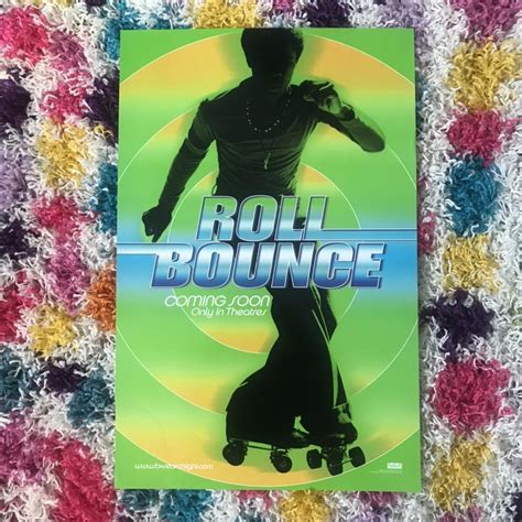 1 single Roll Bounce Movie Poster 13x21" green... - Depop