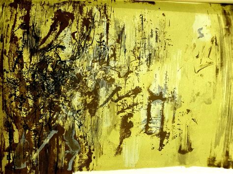 Zao Wou-Ki - Zao Wou-ki - Original Lithograph - Abstract Composition ...