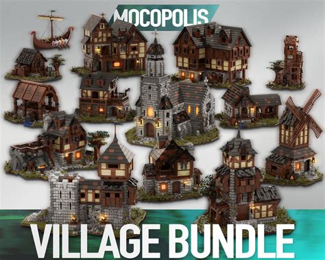 LEGO MOC MEDIEVAL ROYAL VILLAGE by MOCOPOLIS | Rebrickable - Build with ...