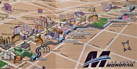 Monorail In Las Vegas Map | US States Map