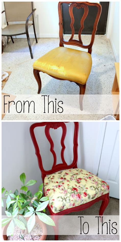 How to Reupholster a Dining Chair Seat - Tastefully Eclectic