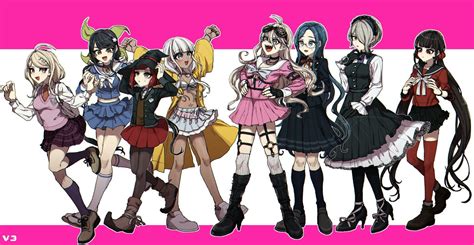 New Dangan Ronpa V3 | Danganronpa characters, Danganronpa, Anime