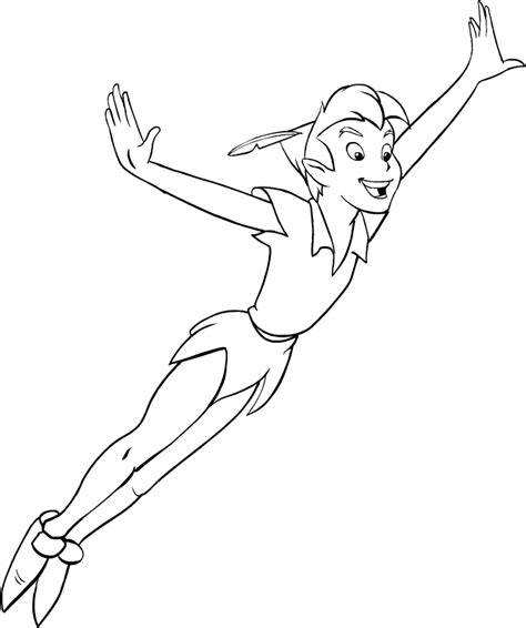 Peter Pan Drawing at PaintingValley.com | Explore collection of Peter ...