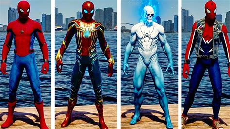 SPIDER MAN PS4 All Suits And Suit Powers UNLOCKED Free Roam Gameplay (SPIDERMAN PS4) - YouTube