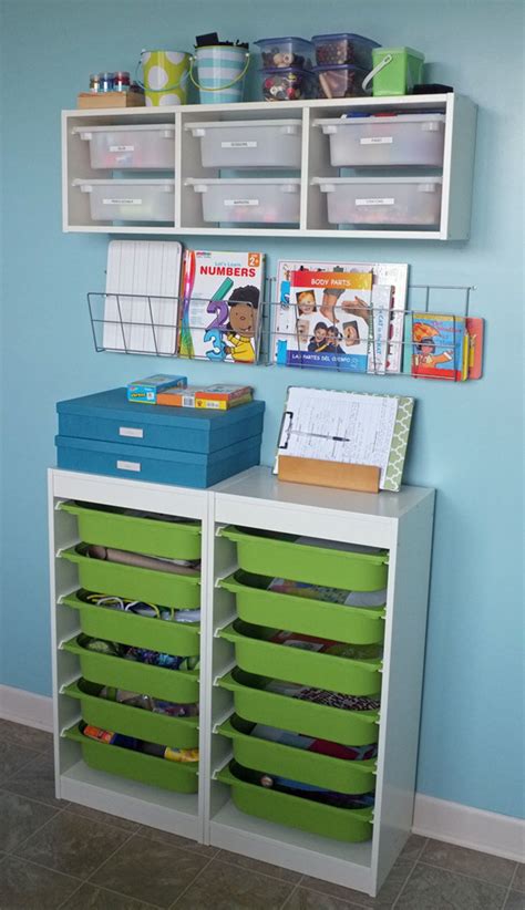 Super-Organized Arts & Craft Storage | Storage and organization, Arts and crafts storage, Kids ...