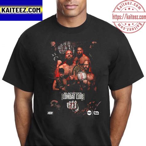 AEW Blackpool Combat Club Classic T-Shirt - Kaiteez