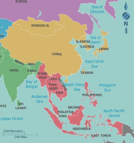East and Southeast Asia – World Regional Geography