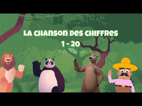 Chanson des chiffres 1 à 20 - French numbers song 1-20 - YouTube