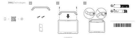 Dell Latitude 7230 Rugged Extreme Tablet | Rigid Handle for Quick Start Guide