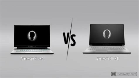 Alienware M15 R4 vs. Alienware M17 R3: Full specs comparison