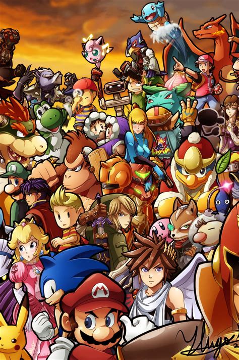 Nintendo Characters Wallpaper