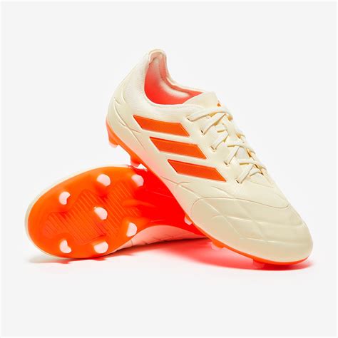 adidas Kids Copa Pure.1 FG - Off White/Solar Orange/Off White - Junior ...