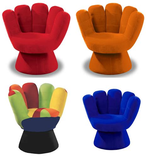 Comfortable Hand Shaped Chair Design | Home Designing