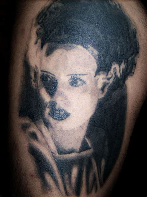 Frankenstein Bride Tattoo by Enkayia on DeviantArt | Brides with tattoos, Bride of frankenstein ...