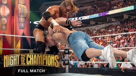 FULL MATCH - Triple H vs. John Cena – WWE Title Match: WWE Night of ...