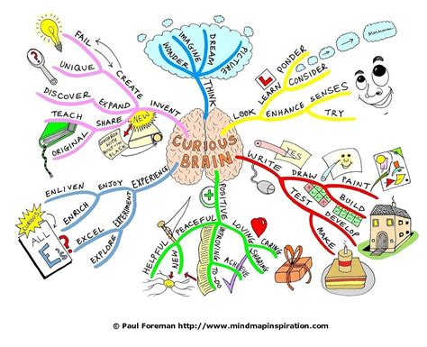 Mind Map Art, Mind Maps, Mental Maps, Best Mind Map, Mind Map Examples, Google Brain, Brain ...