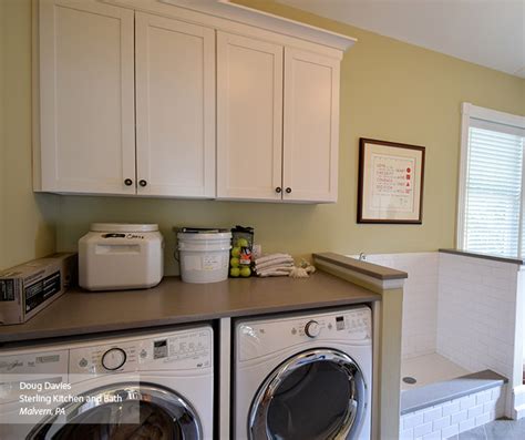 White Laundry Room Wall Cabinets - Aristokraft Cabinets