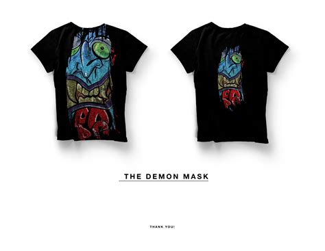 THE DEMON MASK on Behance