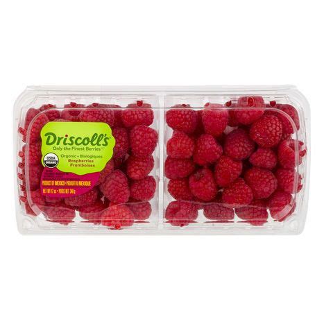 Buy Driscoll's Organic Raspberries Online | Mercato