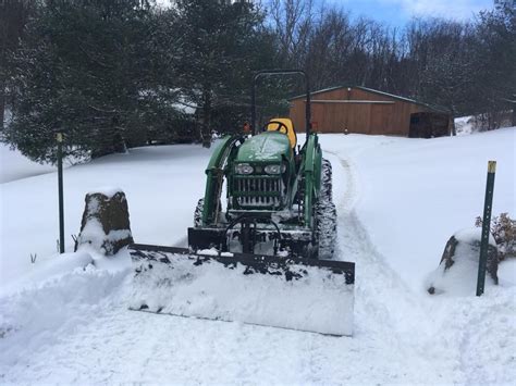 Snow plowing | Green Tractor Talk