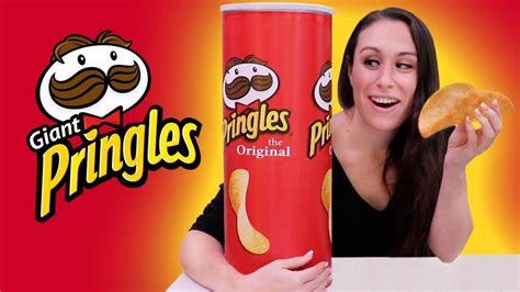 DIY GIANT PRINGLES