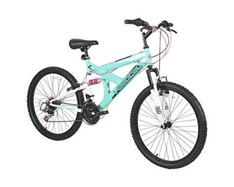 Dynacraft Vertical Dual Suspension Mountain Bike Girls 24 Inch Wheels ...