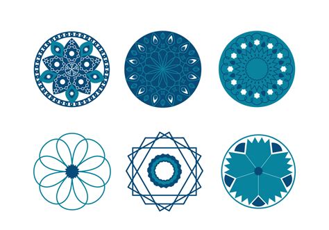 Geometric Islamic Symbols Vector 143907 Vector Art at Vecteezy