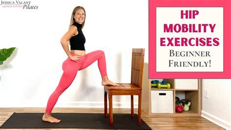 Hip Mobility Exercises - Beginner Friendly! - Jessica Valant Pilates